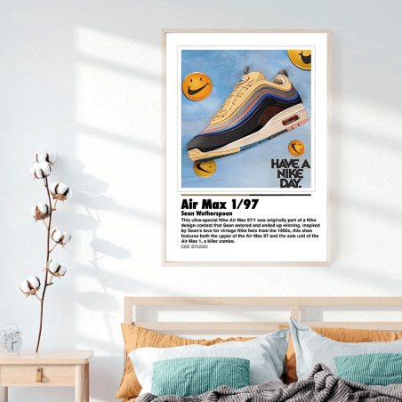 Vintage Sneaker Poster